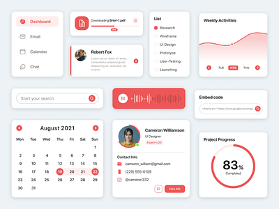 UI Elements calendar charts components design dashboard design graphs product app stats teams ui components ui design ui elements ui kit ui ux web ui web ui kit