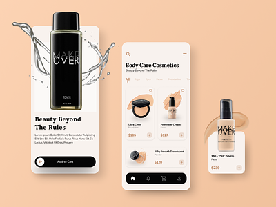 Cosmetics / Makeup Mobile App