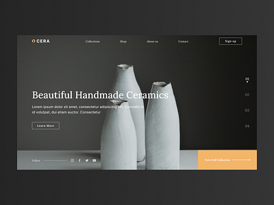 Ceramics Web Design