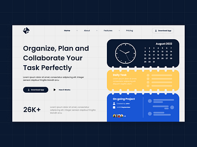 Web Design - Productivity Tracker