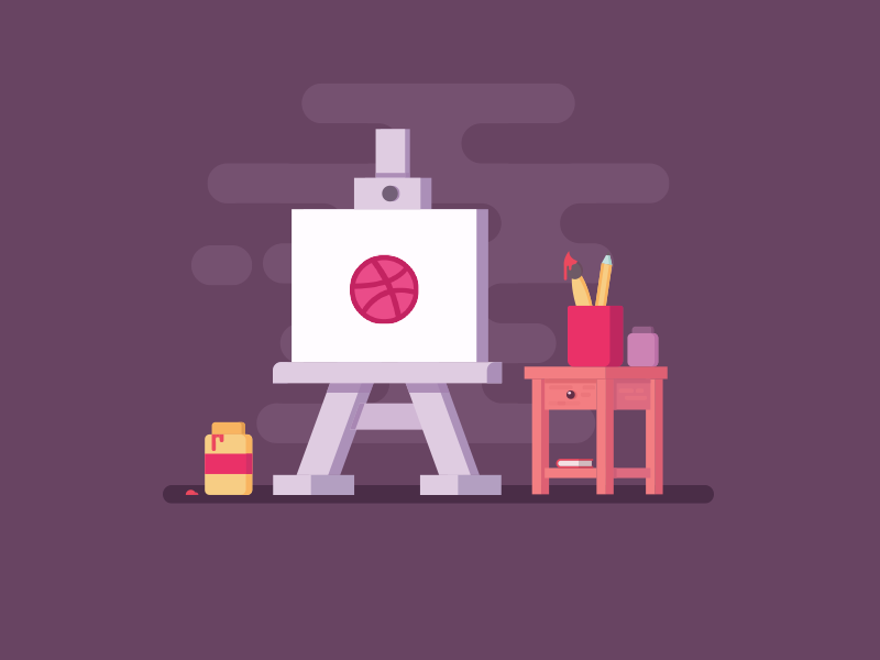 Canvas Stand By Vijay Verma On Dribbble   Canvas Stand 