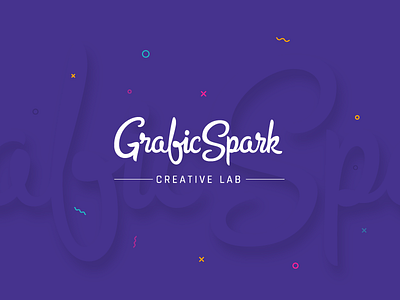 GraficSpark Creative Lab branding creative lab font graficspark logo logotyp typography visual identity