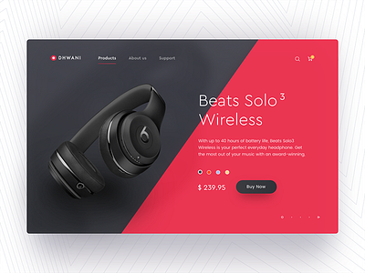 Sound Product Shop UI