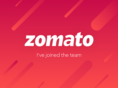 Joined Zomato