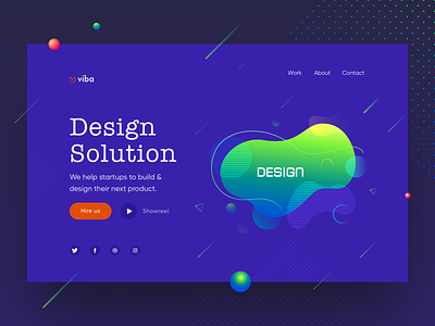 Design Agency Web UI #2