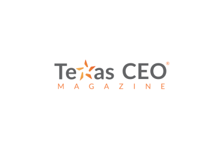 Case Study Texas CEO magazine branding design icon logo print typography vector