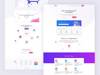 Saas Landing Page