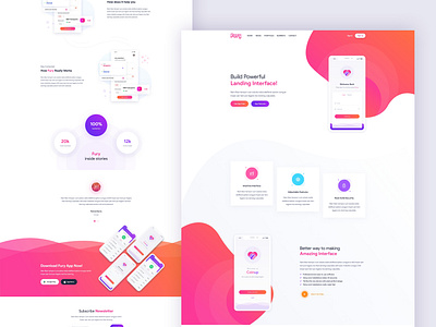 App Landing Page