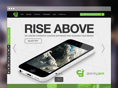 Website Design design parallax responsive ui ux website