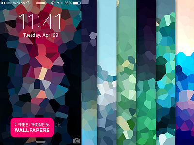 7 Free iPhone5s Wallpapers 7 ios lockscreen wallpapers