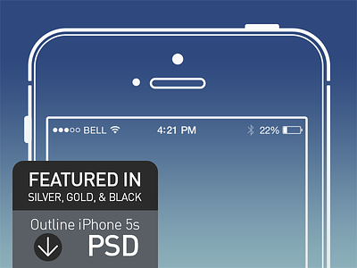 iPhone 5s Free Mock Up