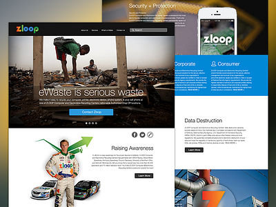 Zloop Parallax Site