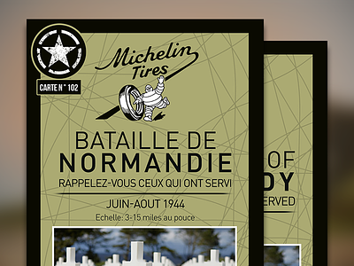 Normandy 70th Anniversary Map Cover