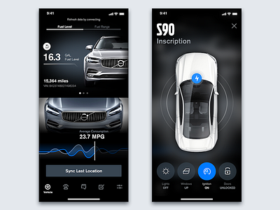 Volvo App Concept