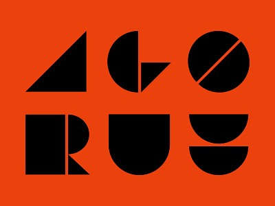 Agorus Font Exploration branding design graphic design illustration typography