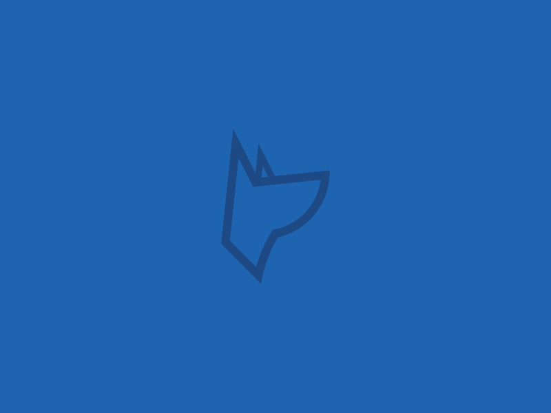 Pol blue brand brazil dog gif logo logotype system