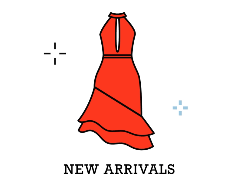New Arrivals - icon design animation design gif icon illustration logo vector