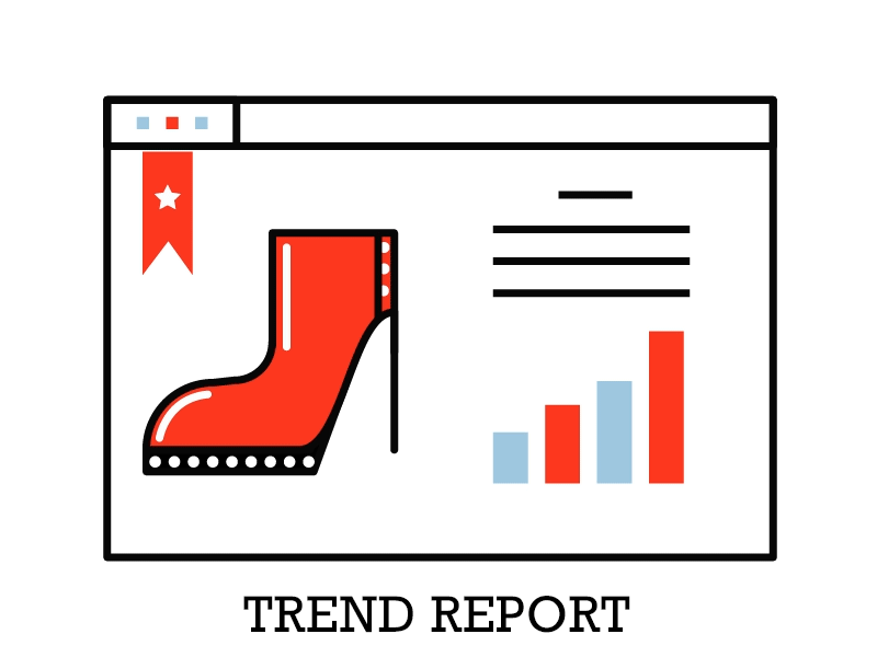 Trend Report - icon design