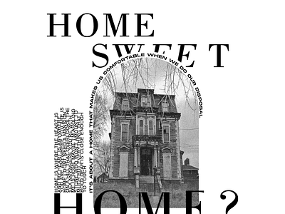 HomeSweetHome design graphic design photoshop typography