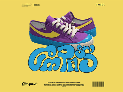 SepatuCompass designthinking graphic design illustrator photoshop typography typoster