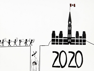 Ottawa 2020, by Aidan Ceagrave branding fine art graphic design