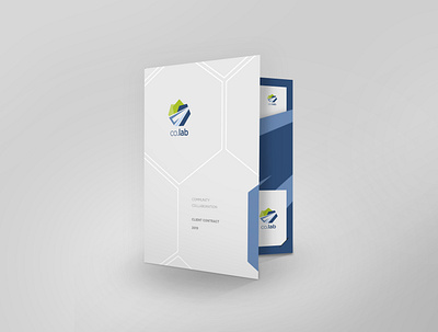 Co.lab - Stationery Design branding graphic design logo design