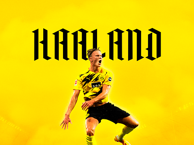 Haaland Poster Design