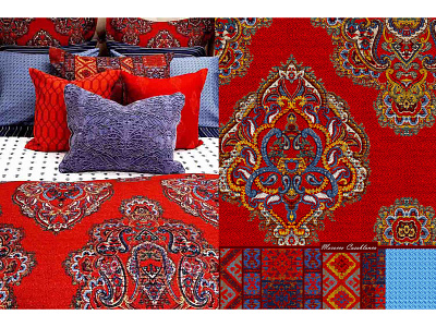 Morocco Bedding Collection bedding fabric fashion fbricdesign graphic design graphicartist homedecor illustration illustrator interior interiordesign luxury pattern patterndesign pillows portfolio surface design textile textiledesign vector