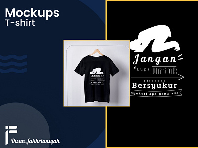 Mockups T-shirt branding figma menchandise