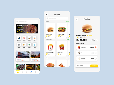 UI food app