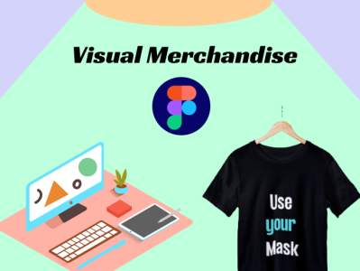 Visual Merchandise branding design illustration