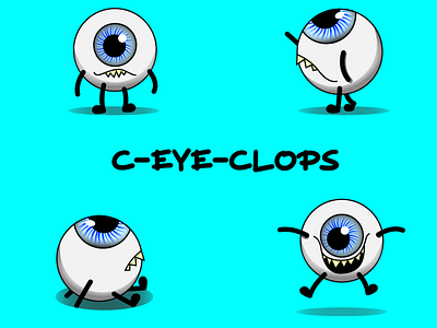 C-eye-clops adobe illustration adobe illustrator artwork design illustration witty witty artwork