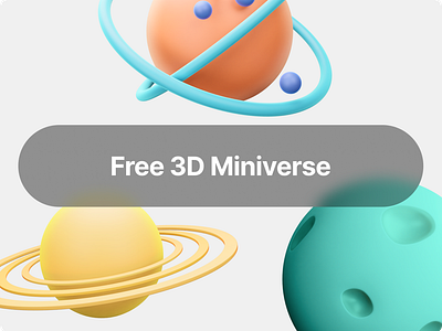 Miniverse 3D planets