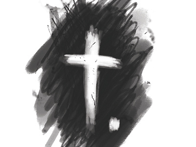 The Eraser answer apparel charcoal christ christian cross god jesus tee