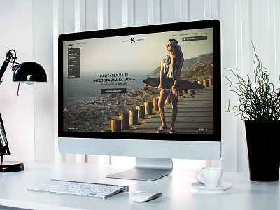 Selfish Fashion ecommerce logo mobile design online shop ui ux web design
