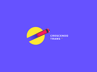 CrescendoTrans branding logo logo design