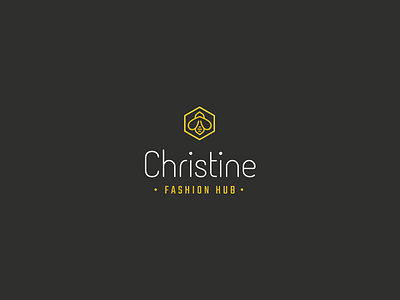 Christine branding logo logo design
