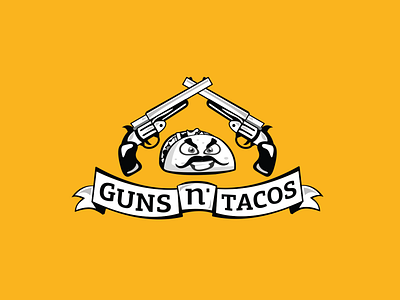 Guns and Tacos blog character comics food guns revolver tacos weapons