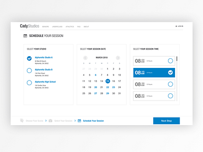 3 Column Scheduling Piece