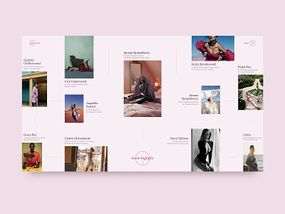 Fashion Editorials Page Layout card catalog clear color daily design editorial editorial layout fashion layout light model mongato photography pink portfolio shop ui uiux ux