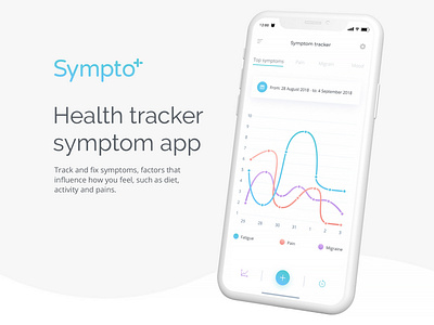 Sympto Health Mobile App UI UX