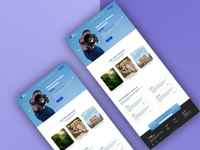 photography website design graphic design logo ui ux ux design web design