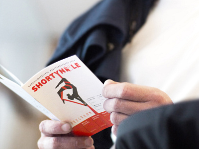 Brochure for the Shortynale film festival