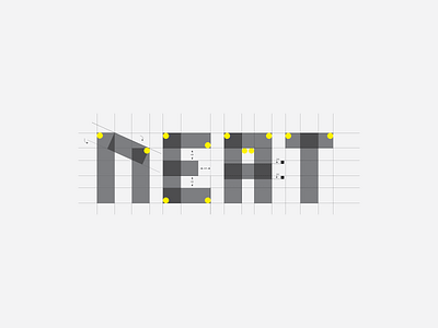 Neat WIP brand logo logotype neat type typography wordmark