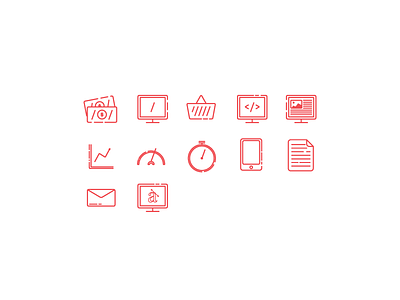Icons iconography icons vector vector icons web web icons