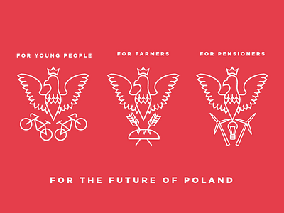 it's POLAND not COAL-LAND bikes bread coal eagle flag illustration line poland renewable energy