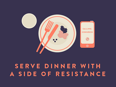 Meal Plan for 2017 congress food illustration meal resistance trump