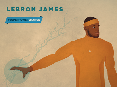 LeBron James by Sam Moyer-Kardos on Dribbble