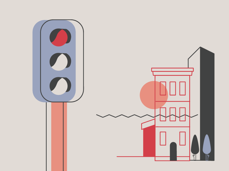 Eye health animation 4 animation see now blue red pink eye health line vector