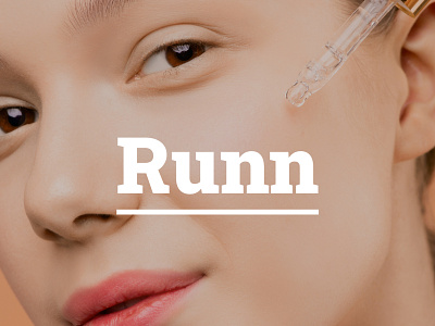 Runn Logo 3d app branding design illustration logo typography ui ux vector